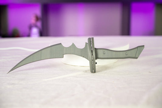 Red Hood 3D-Printed Dagger Knife TOY NOT REAL Replica For Cosplay