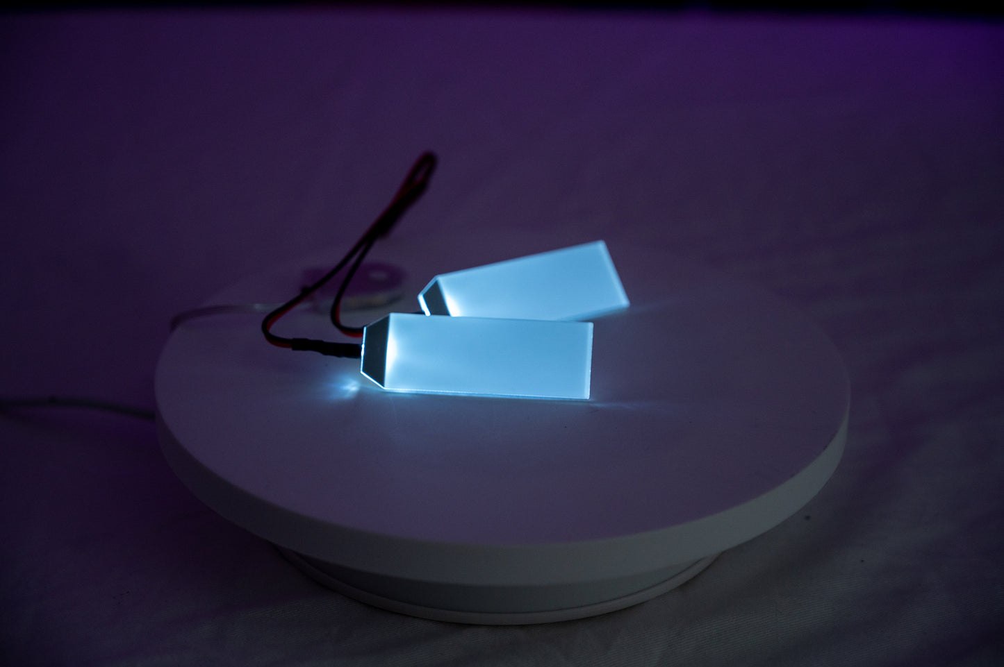 Cosplay and Anime Halloween DIY LED Light Eyes For Helmets Weapons and Props Active Glacial Blue, Gold/Orange And White