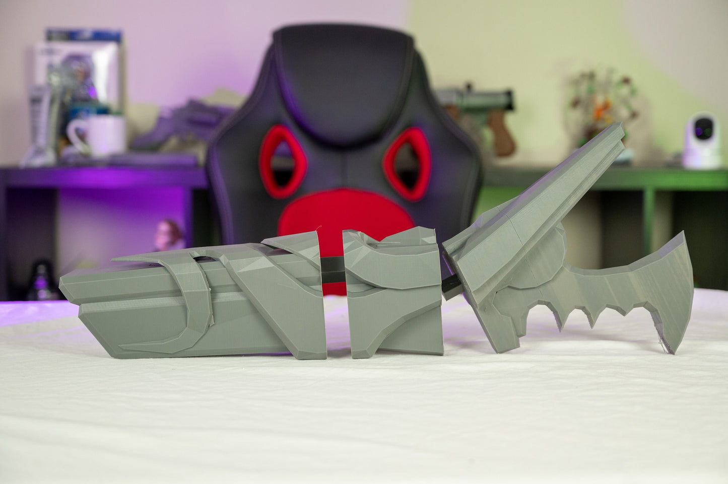 Lucian The Purifier League of Legends Cosplay Pistol NOT A REAL GUN