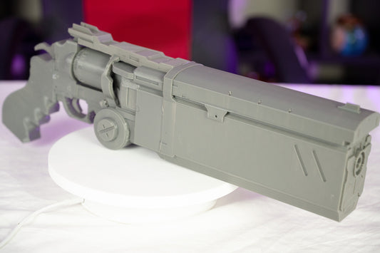 Vash The Stampede New Anime 2023 Trigun Prop Blaster TOY NOT REAL Replica Cosplay Prop