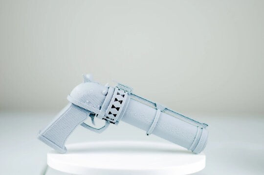 Jinx Pistol 3D-Print League of Legends Arcane Powder Pistol Cosplay PROP ***Not A Real Gun***