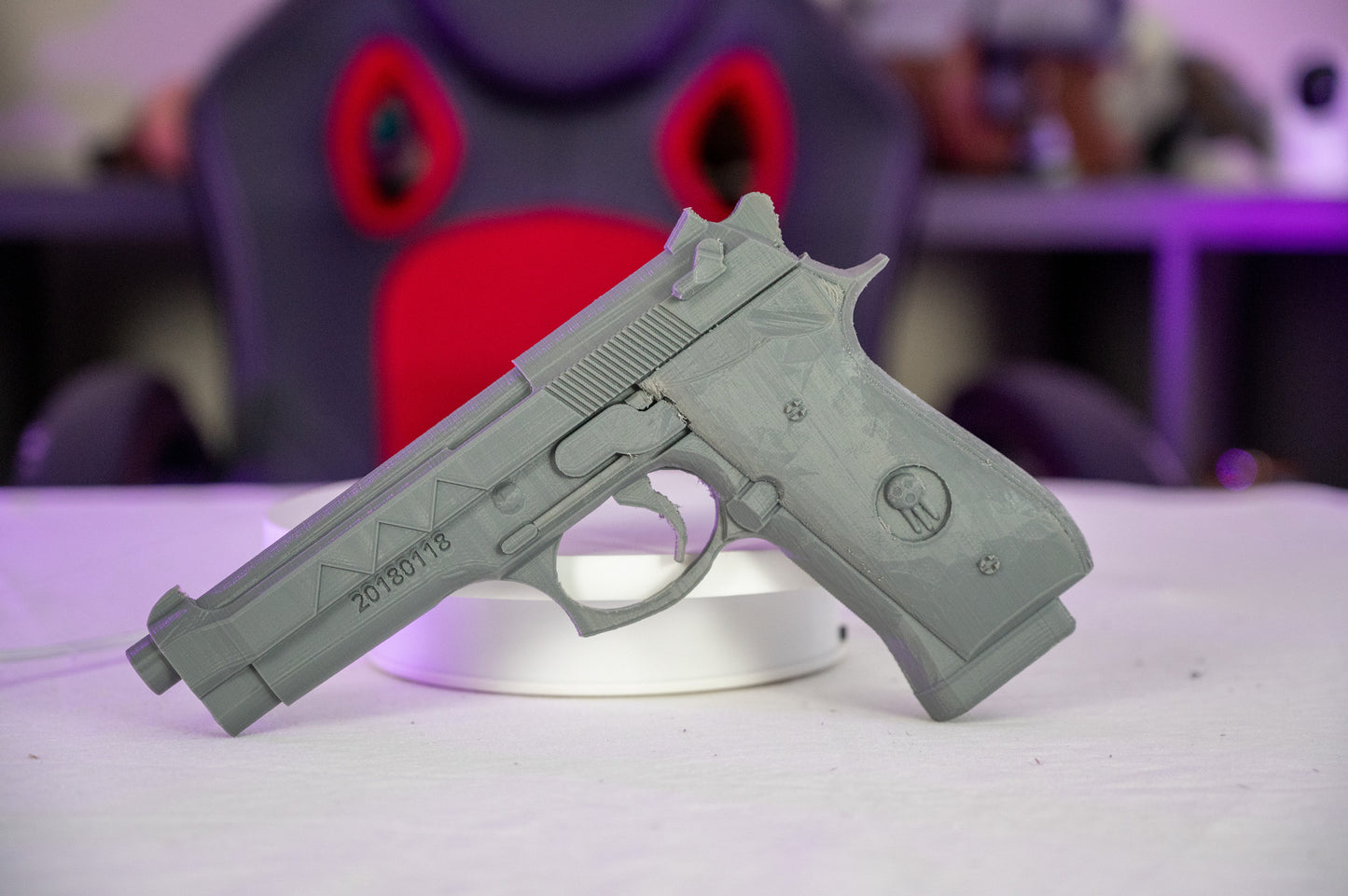 Soul Eater Death The Kid Cosplay Prop Fake Gun ***Not A Real Gun***