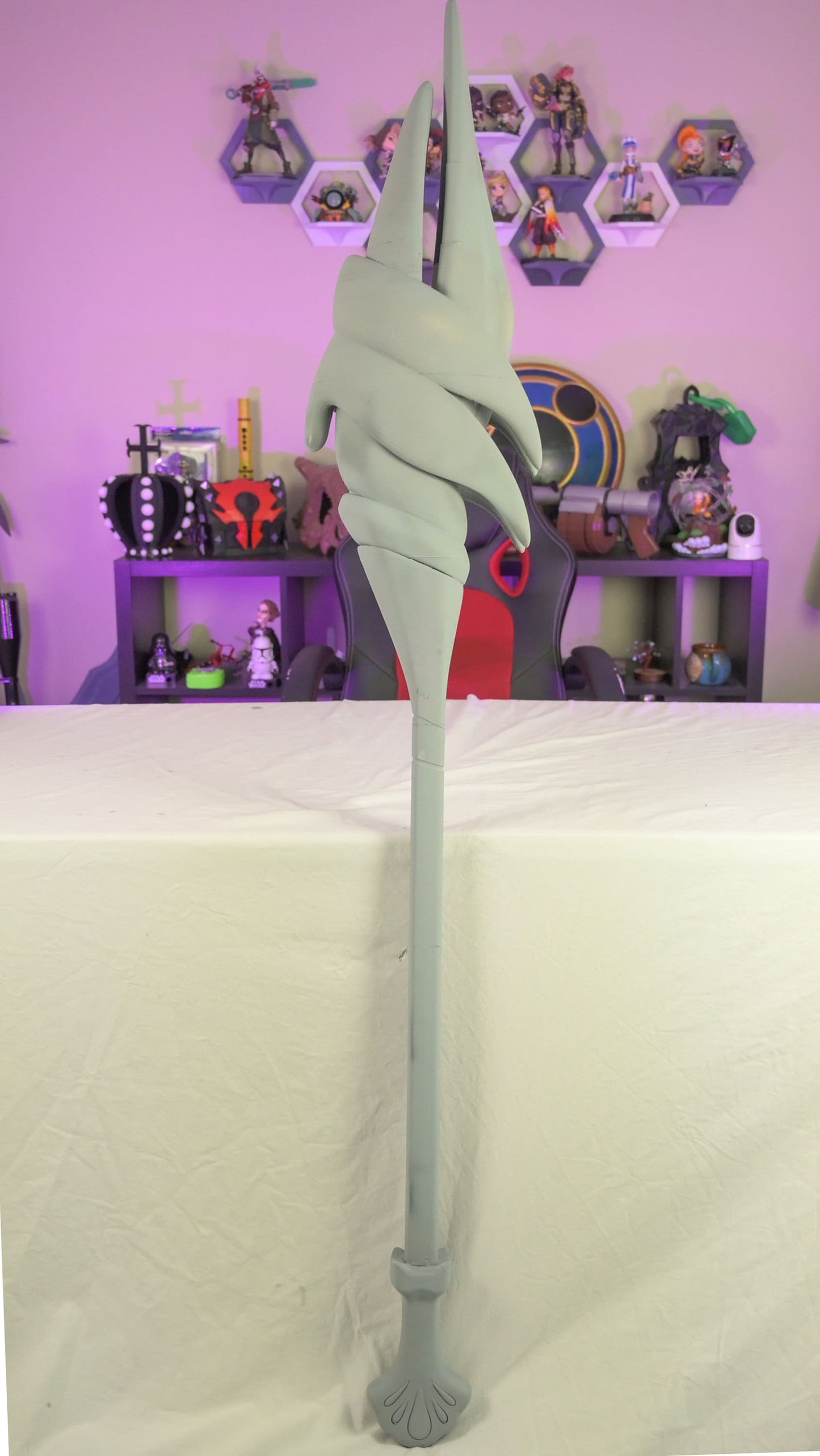 Ocean Song Nidalee Spear From League Of Legends Cosplay Prop