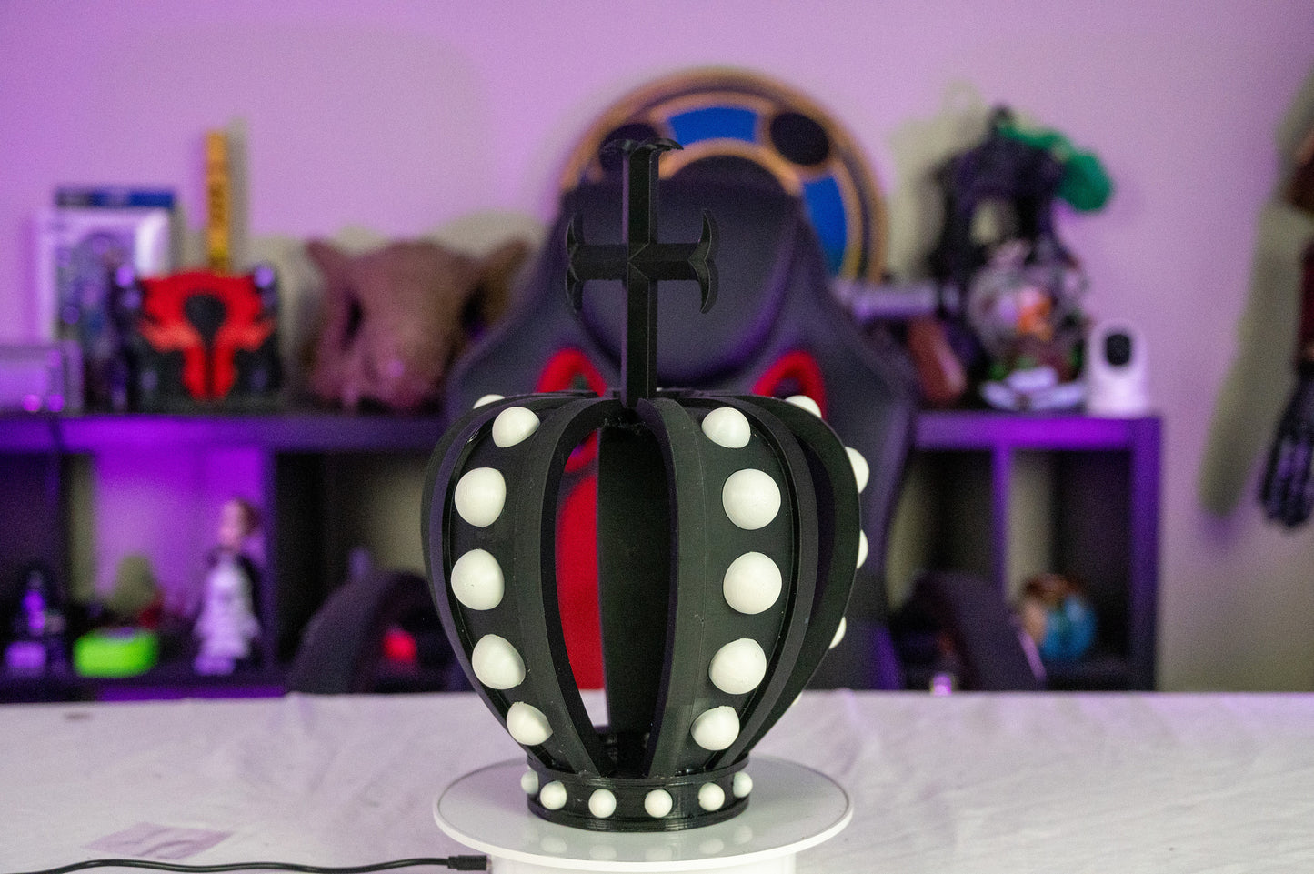 One Piece Perona Ghost Princess Crown and Cosplay Accessory Prop