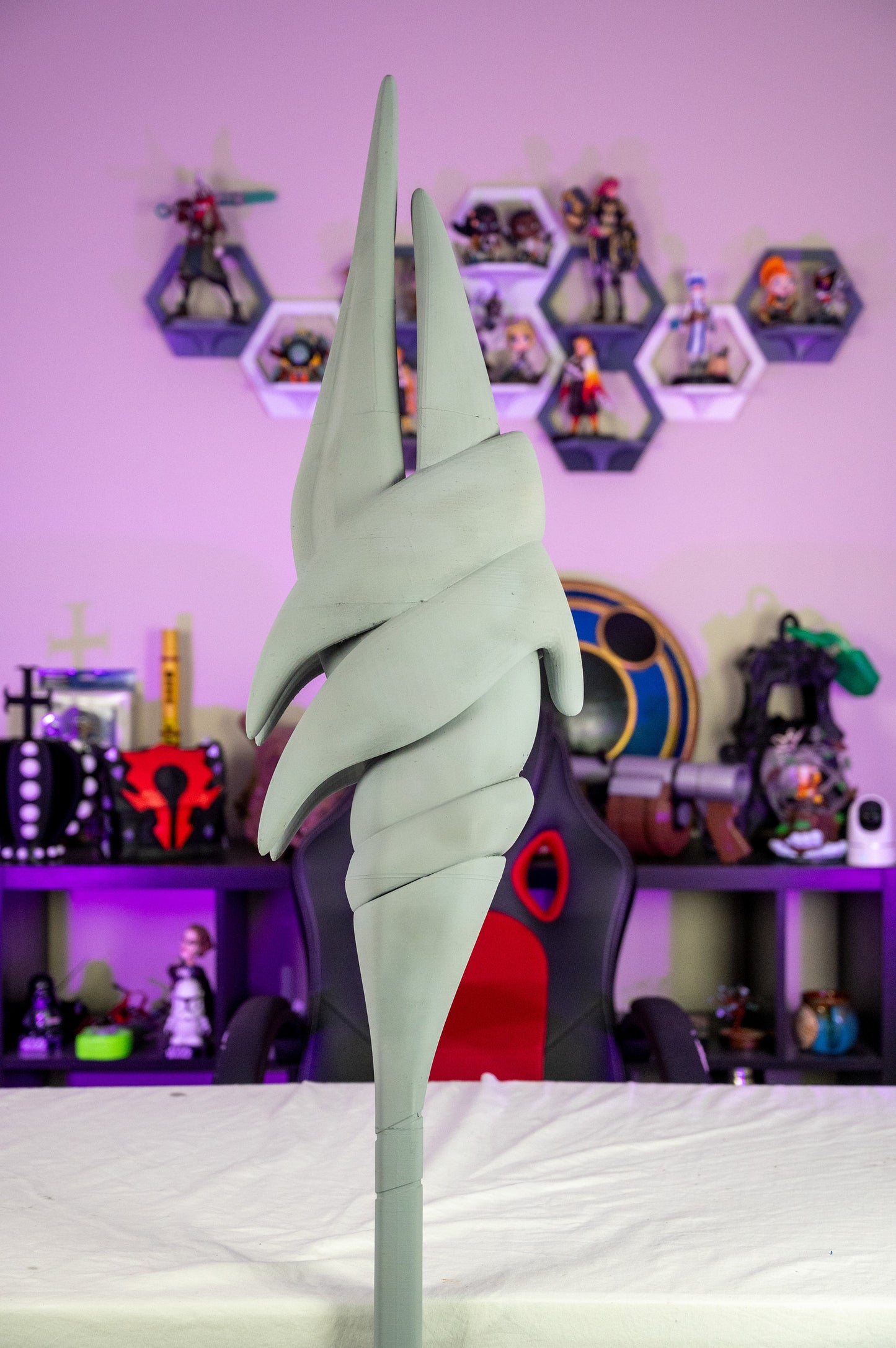 Ocean Song Nidalee Spear From League Of Legends Cosplay Prop
