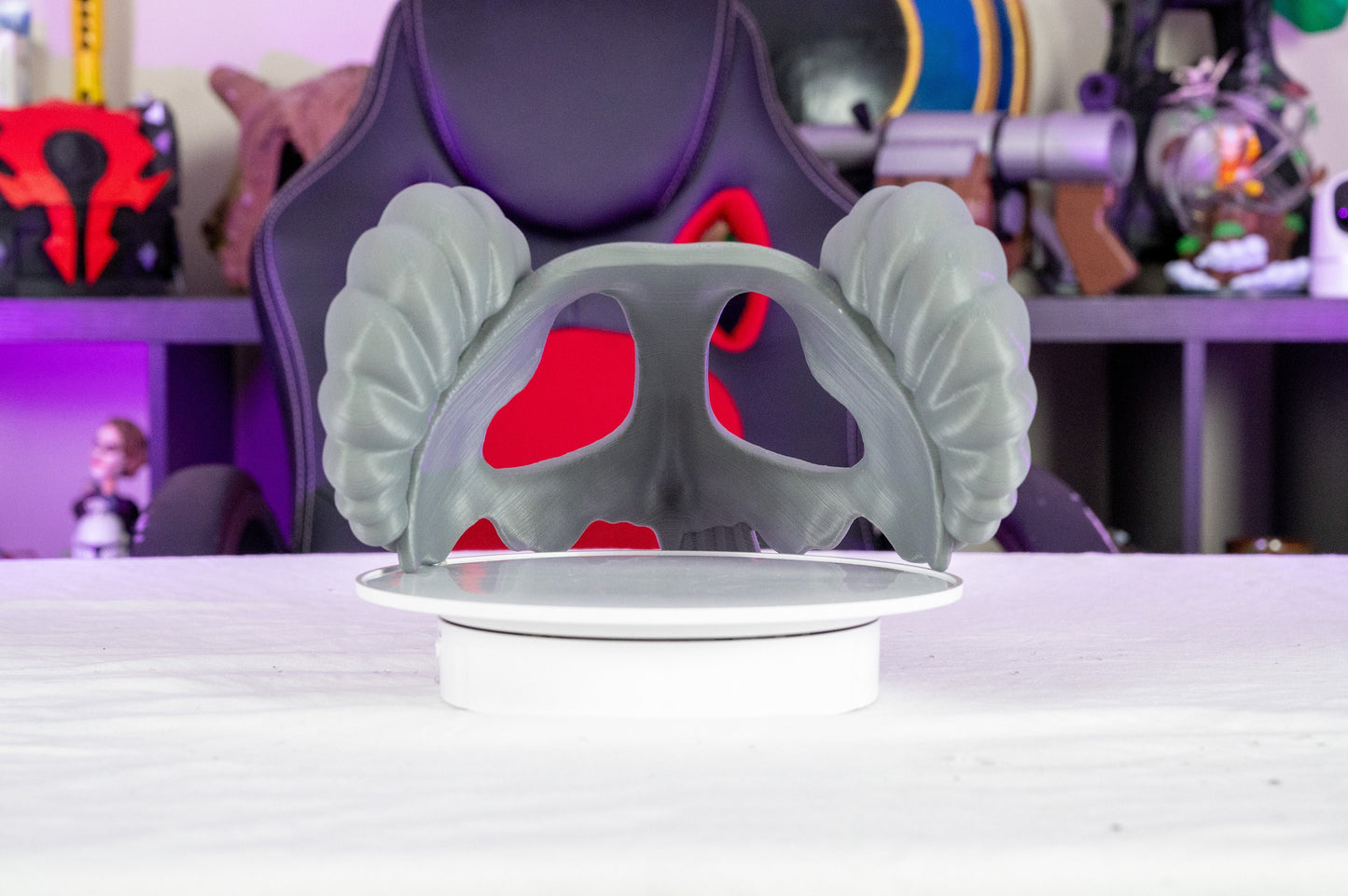 Nelliel Mask Bleach Anime 3D-Printed, Wearable Cosplay Helmet, Halloween Costume