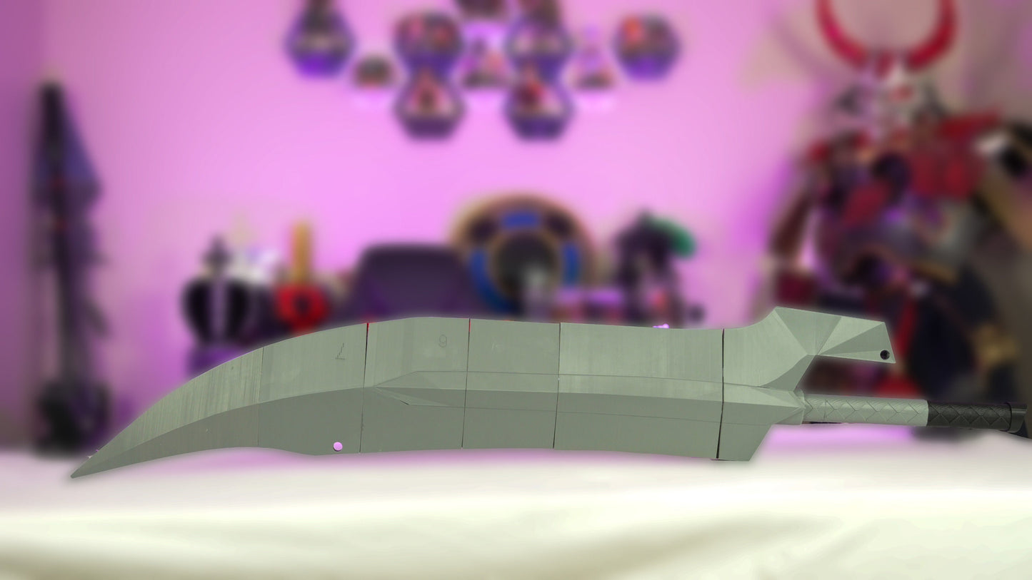 Ichigo Full Bringer Bleach Thousand Year War Sword For Cosplay 3D Printed True Bankai