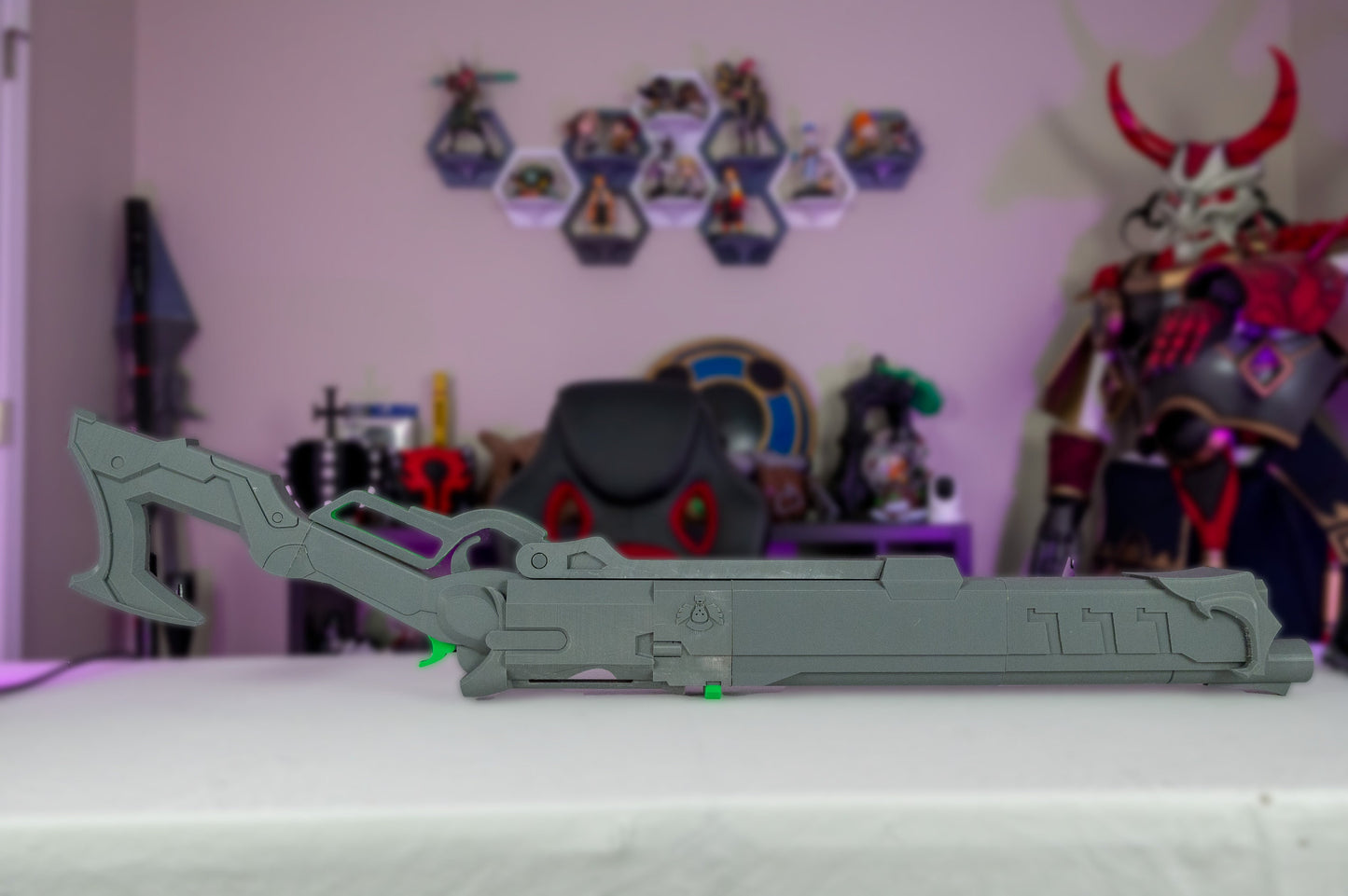 Full Sized Viper Overwatch Cosplay Prop 3D Printed