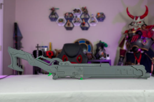 Full Sized Viper Overwatch Cosplay Prop 3D Printed