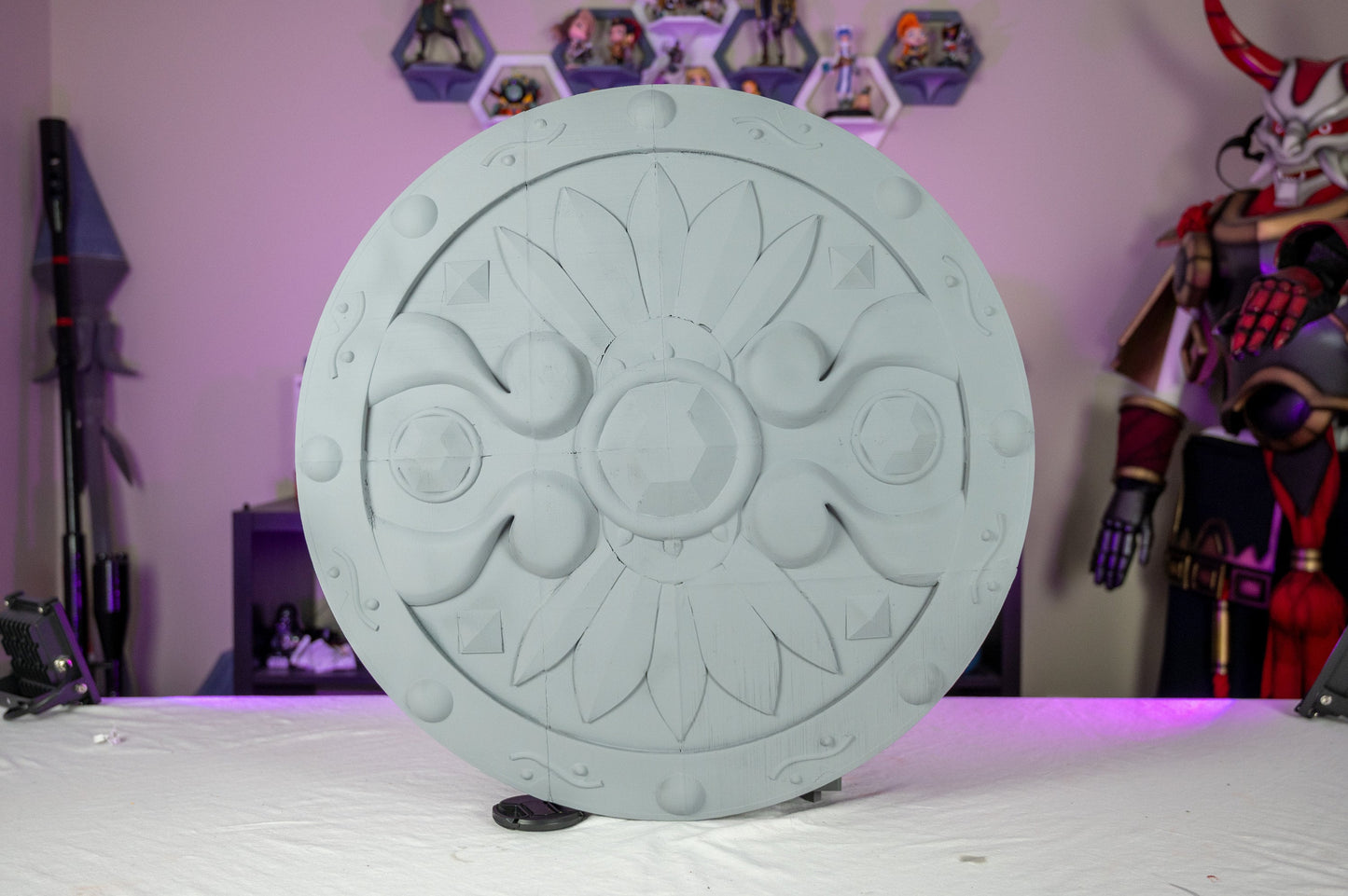 Urbosa 3D Printed Gerudo Daybreaker Breath Of The Wild Zelda Shield