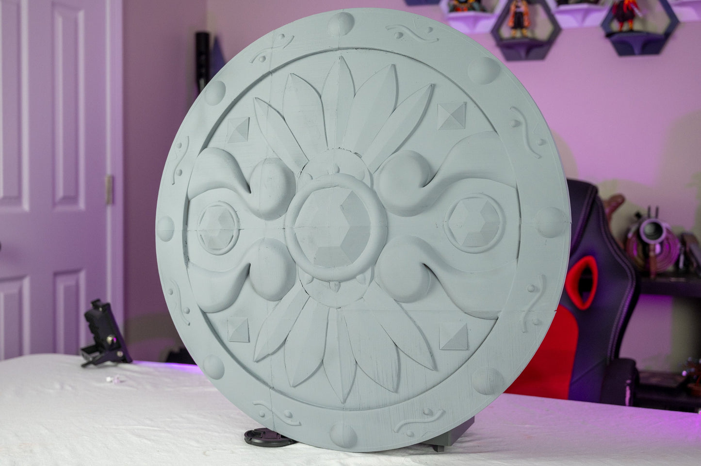 Urbosa 3D Printed Gerudo Daybreaker Breath Of The Wild Zelda Shield