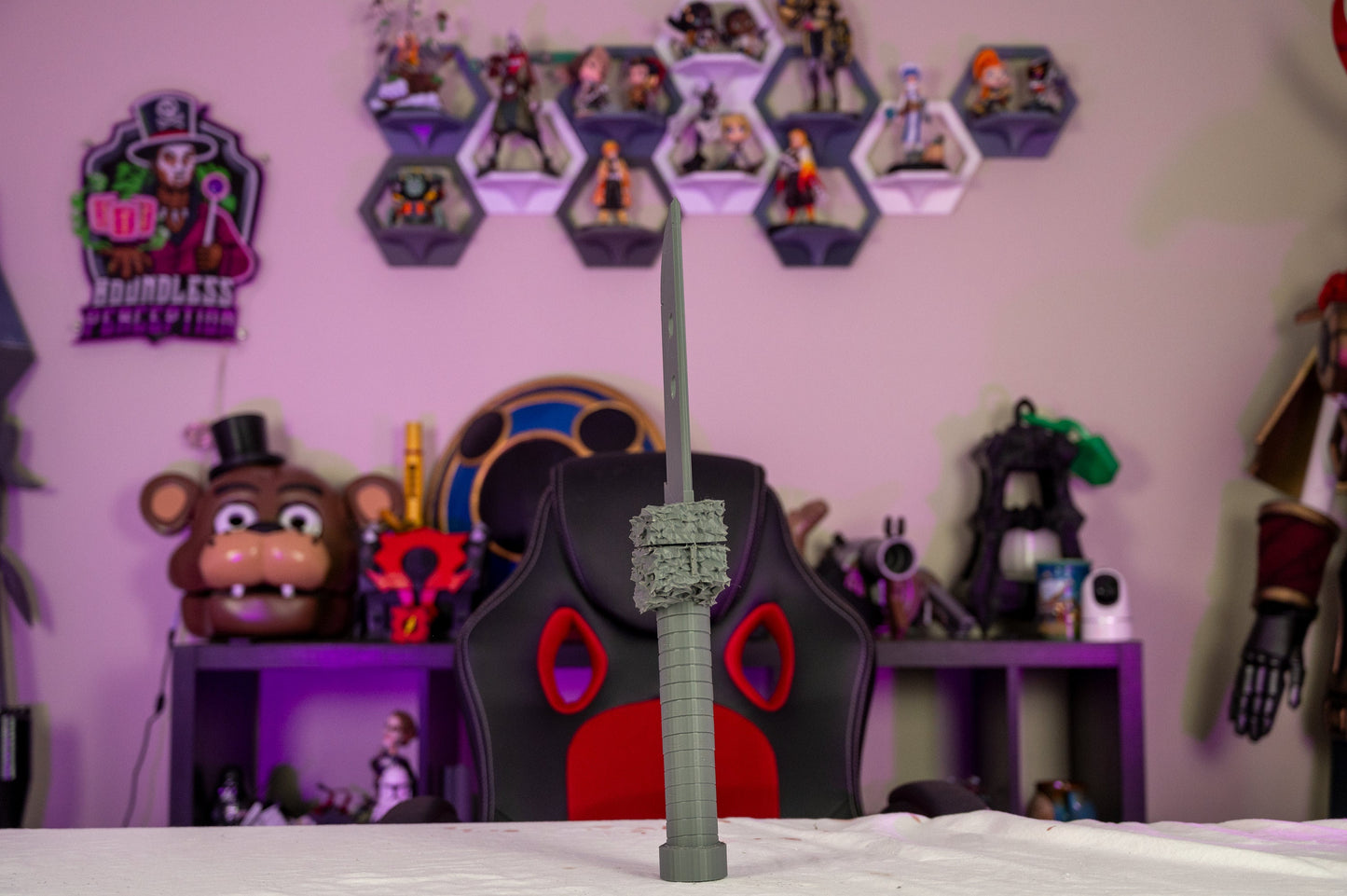 3D Printed Jujutsu Kaisen Yuji Itadori Slaughter Demon Blade Cosplay Weapon Prop
