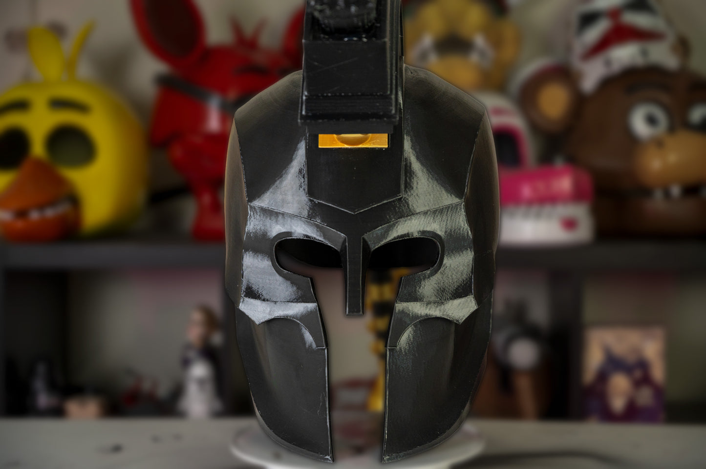 Agamemnon Helmet – 3D Printed Greek Warrior Cosplay Helmet