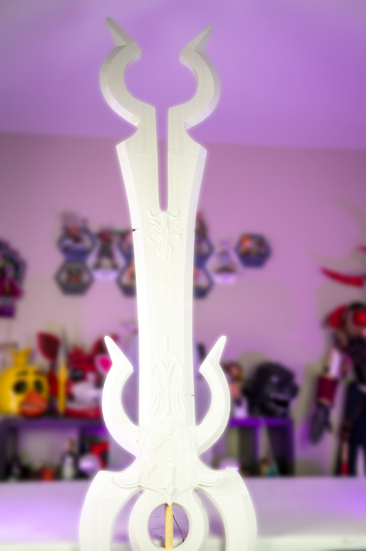Auron’s Celestial Sword – 45” 3D Printed Final Fantasy Cosplay Prop | FFX Sword Replica | Anime Prop| Final Fantasy Swords