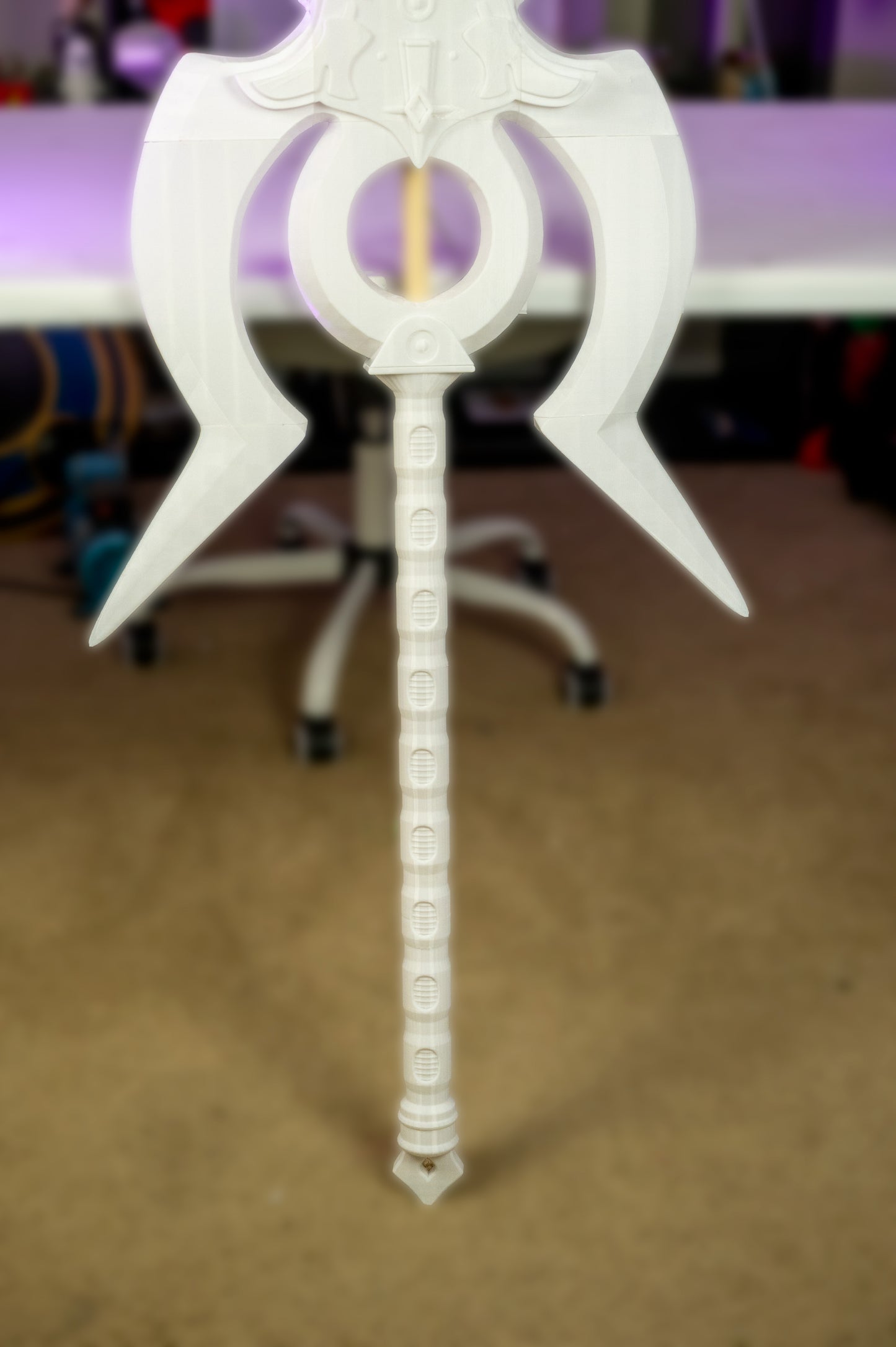 Auron’s Celestial Sword – 45” 3D Printed Final Fantasy Cosplay Prop | FFX Sword Replica | Anime Prop| Final Fantasy Swords