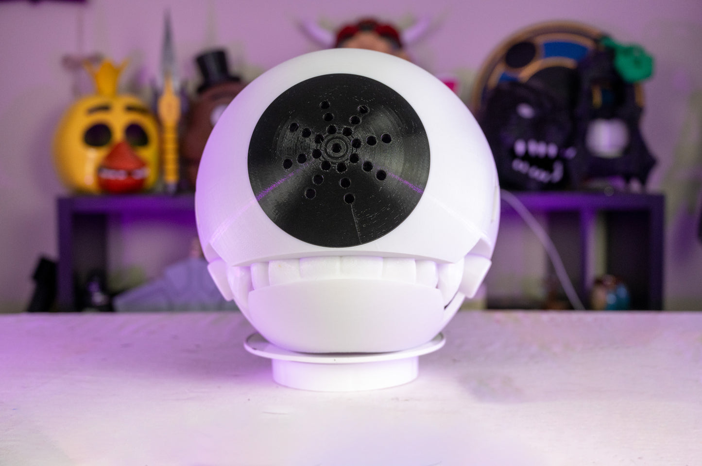 3D Printed Cosplay Bomb Devil Helmet