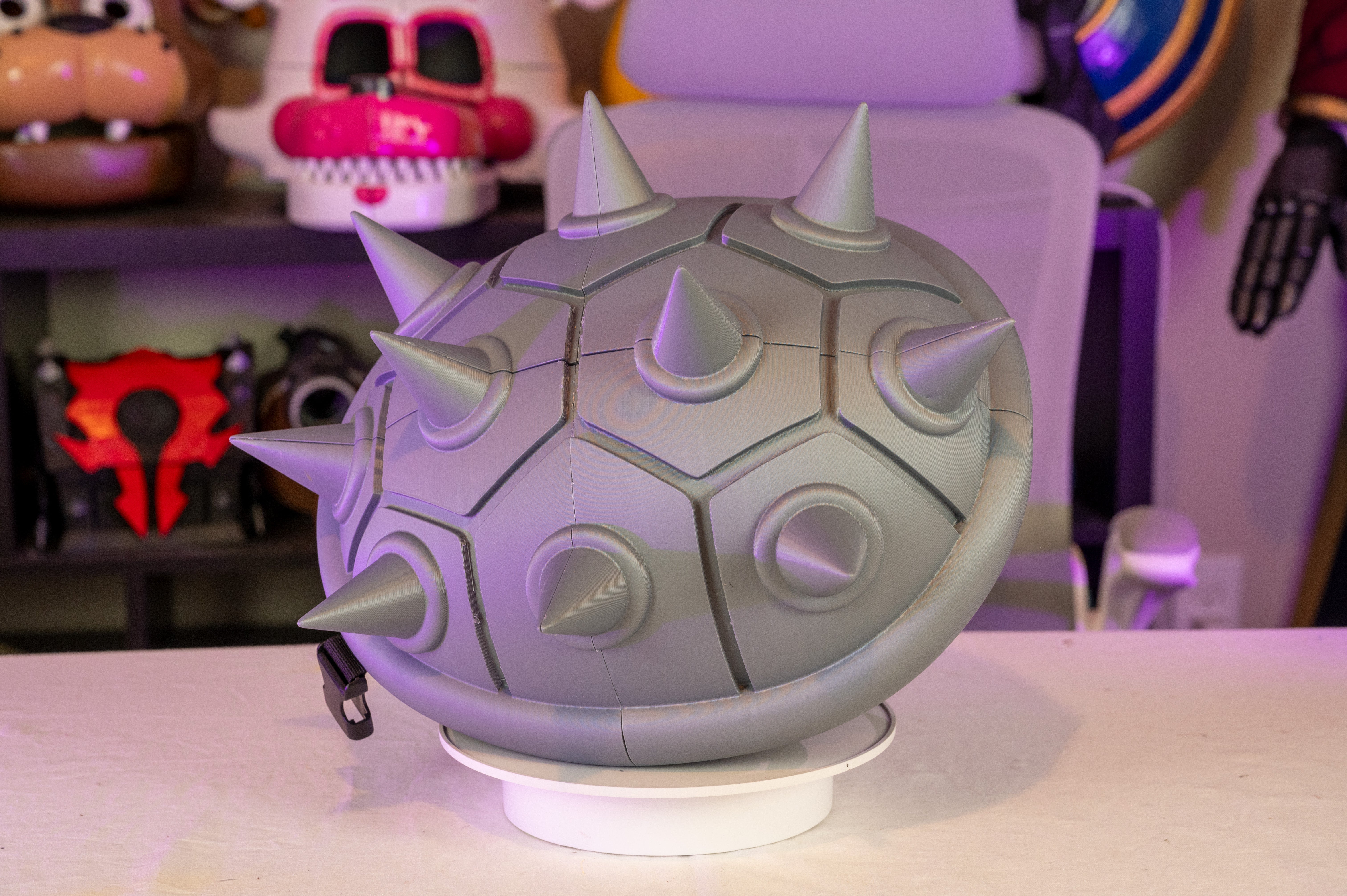 Pink Bowser Shell Wearable 3D-Printed Bowsette/Bowser Cosplay Shell – Boundless ...