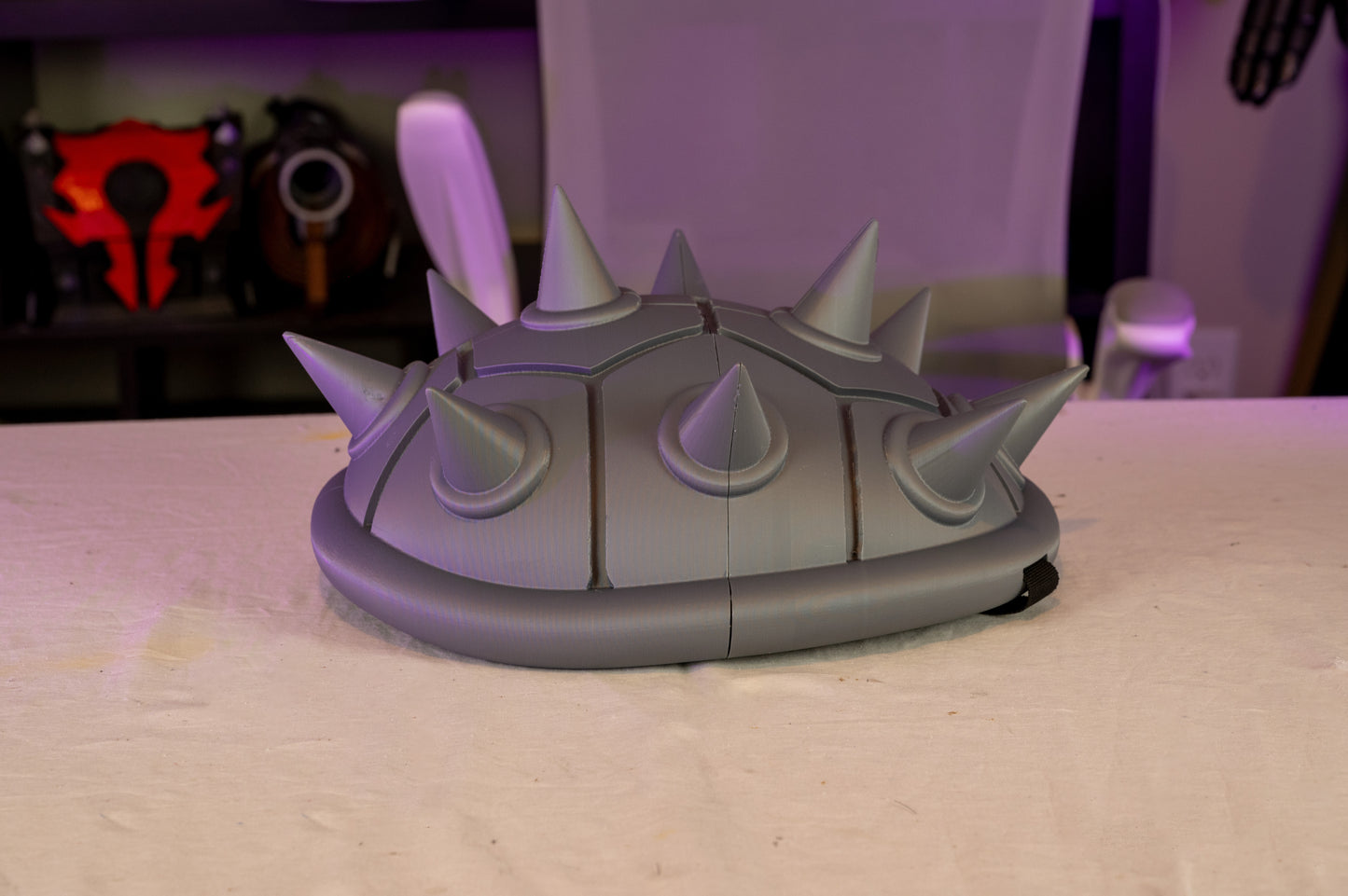 Wearable 3D-Printed Bowsette/Bowser Cosplay Shell