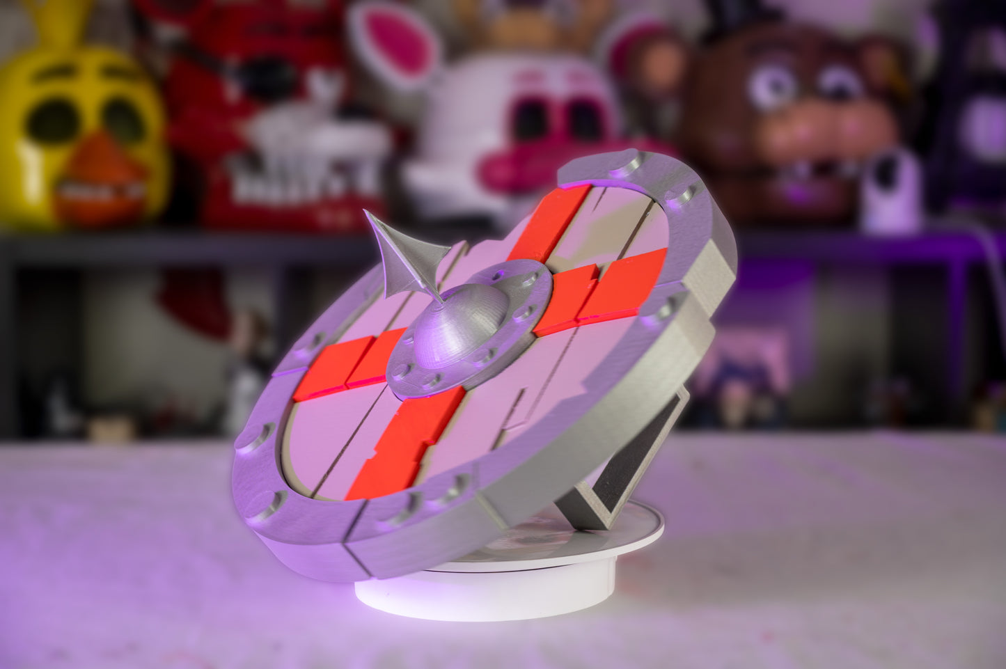 Charging Targe Shield-TF2 Inspired 3D Printed Cosplay Prop