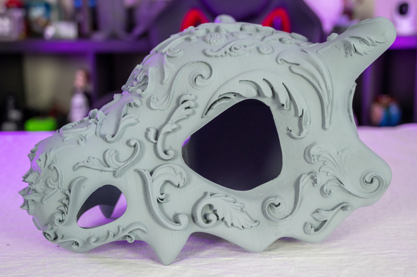 Cubone Helmet 3D Printed Cosplay Prop