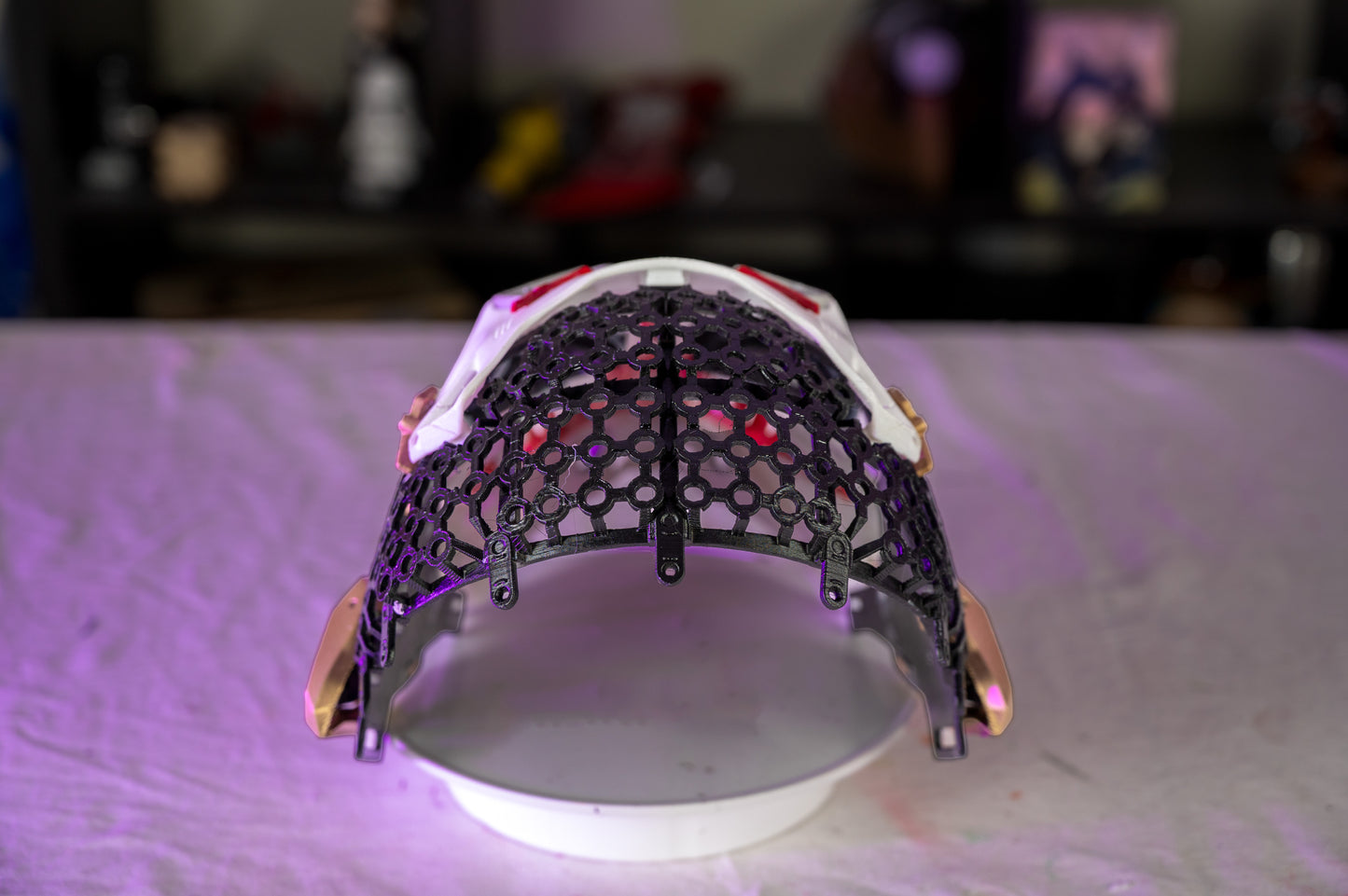 Cyber Joker Helmet 🤡⚡ Batman Villain 3D Printed Cosplay Mask | Futuristic Joker Cowl | Comic Inspired Wearable Display Prop