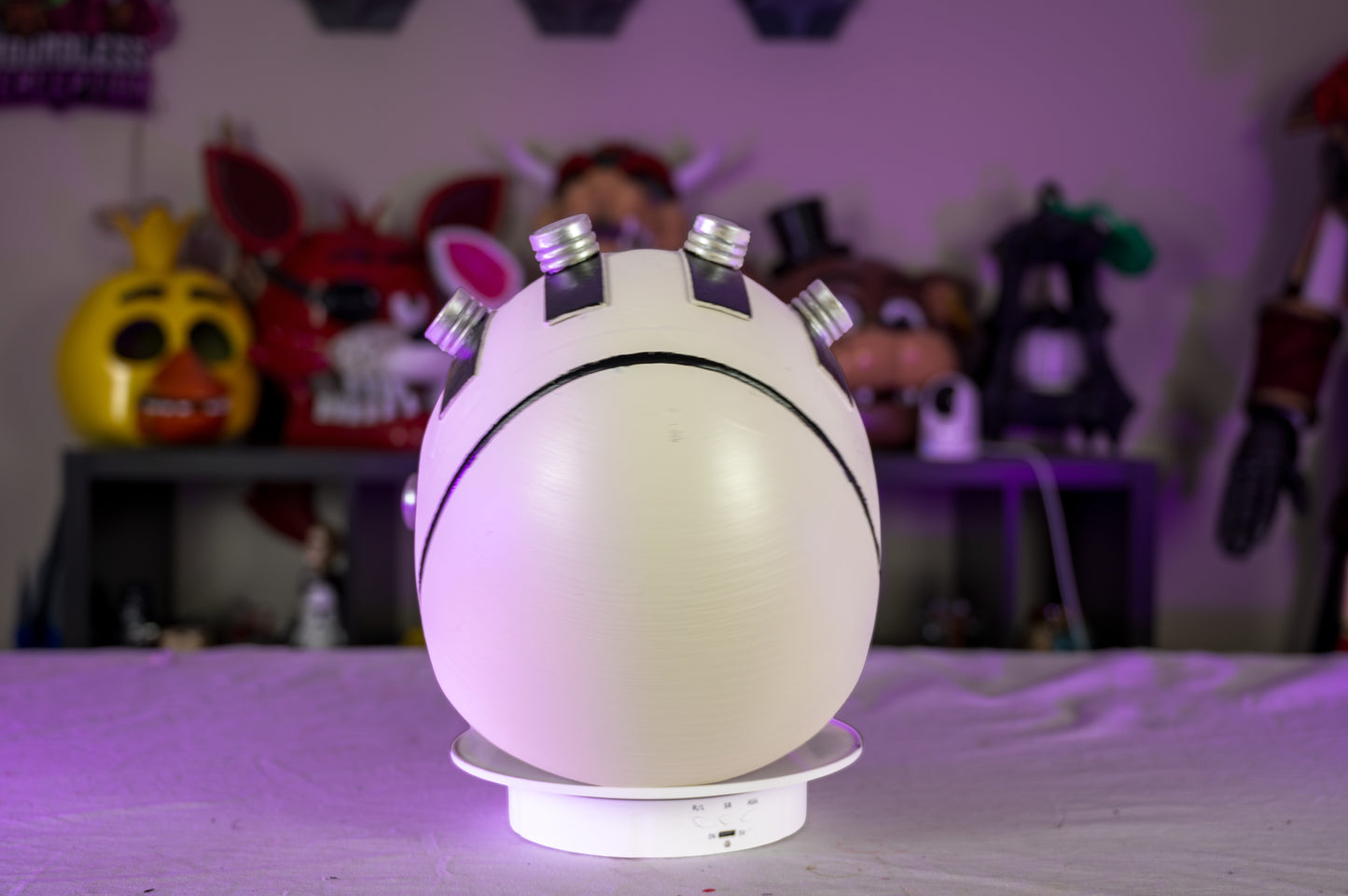 3D Printed Gachiakuta Enjin Helmet • Anime Cosplay Helmet • Wearable Enjin Mask