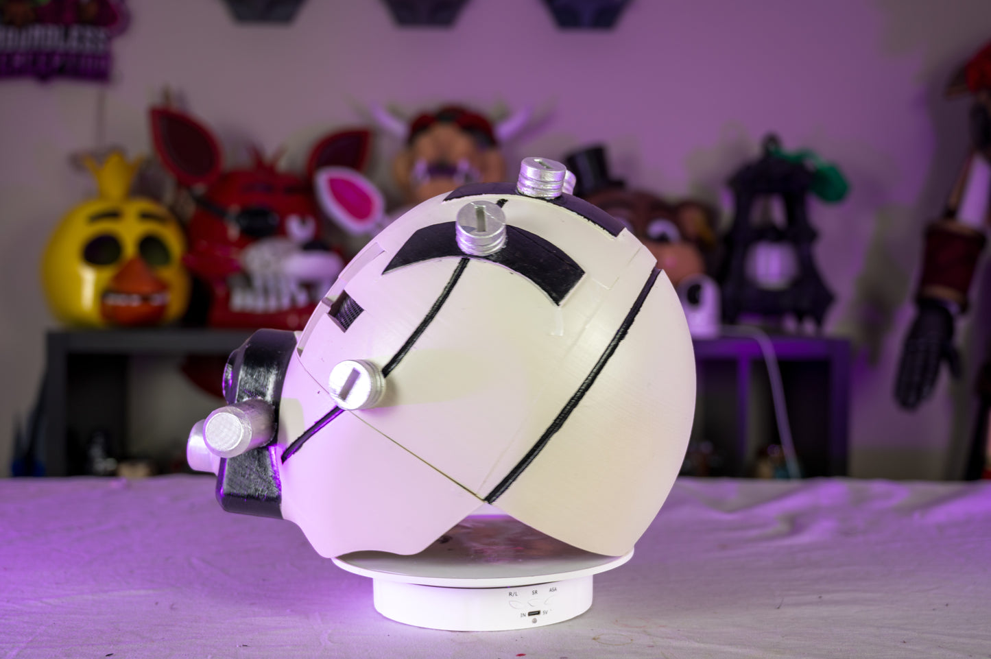 3D Printed Gachiakuta Enjin Helmet • Anime Cosplay Helmet • Wearable Enjin Mask