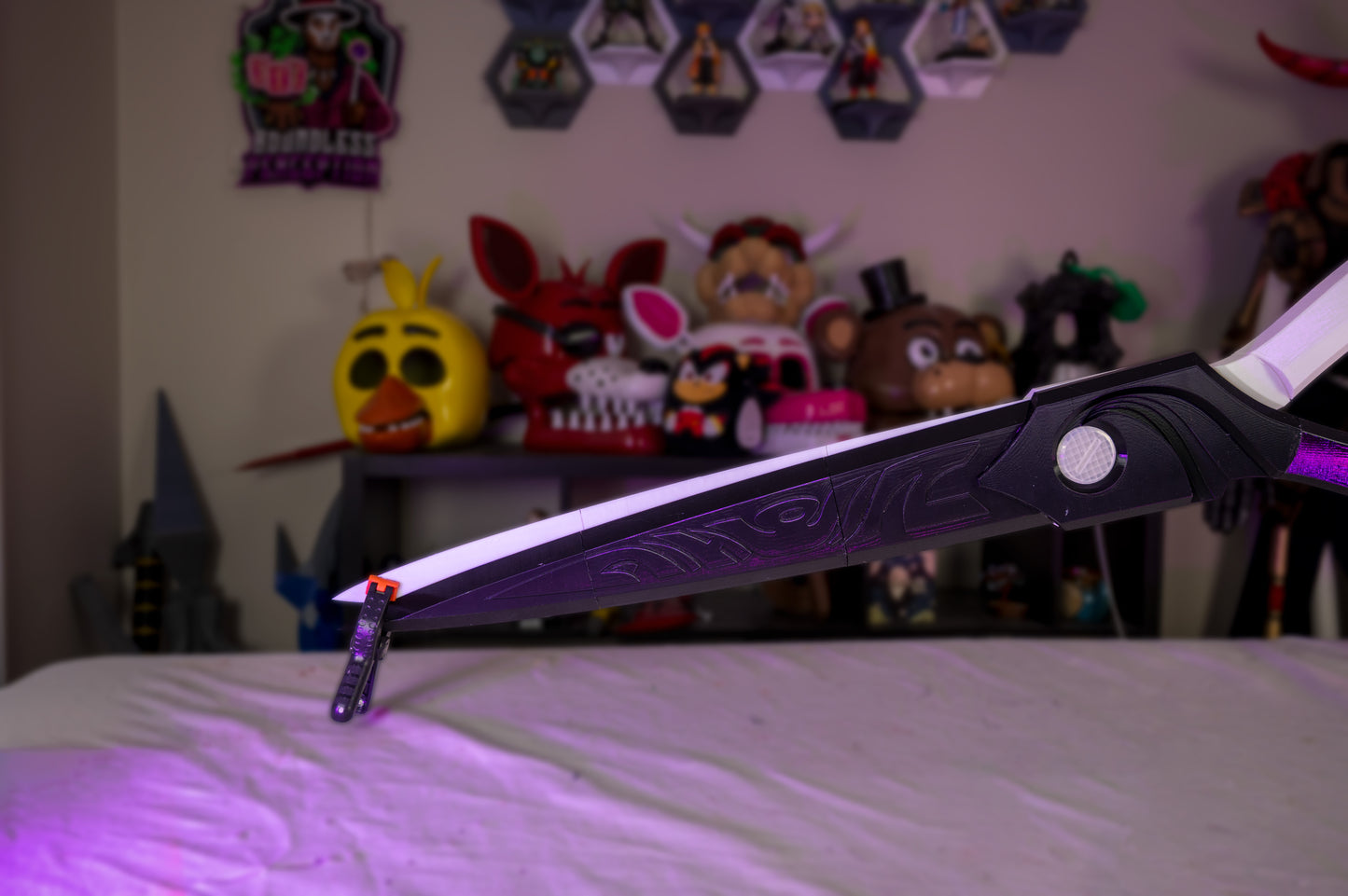 🩸 Riyo’s The Ripper Scissors ✂️ | Gachiakuta Weapon Replica | Massive 49” x 25” 3D Printed Cosplay Prop | Dark Anime Display Piece 🔥