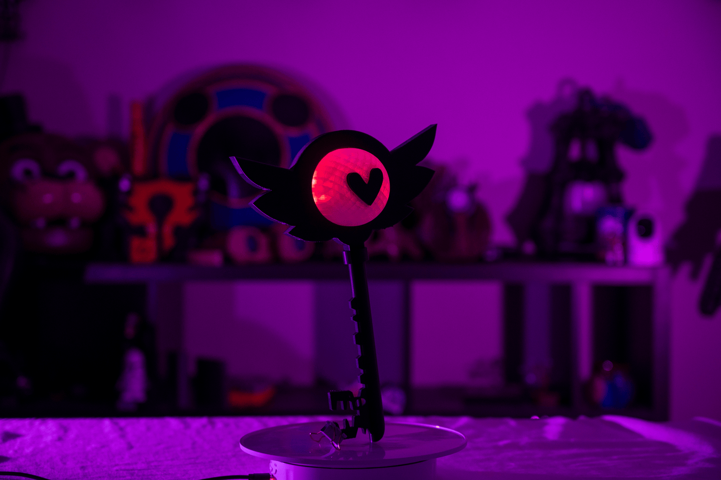 Hazbin Hotel 3D Printed Cosplay Key Prop