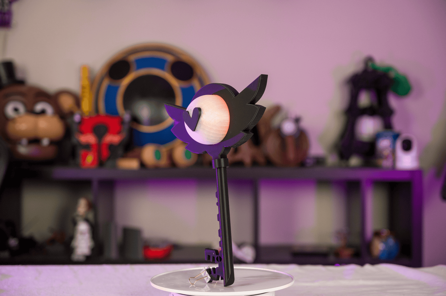 Hazbin Hotel 3D Printed Cosplay Key Prop