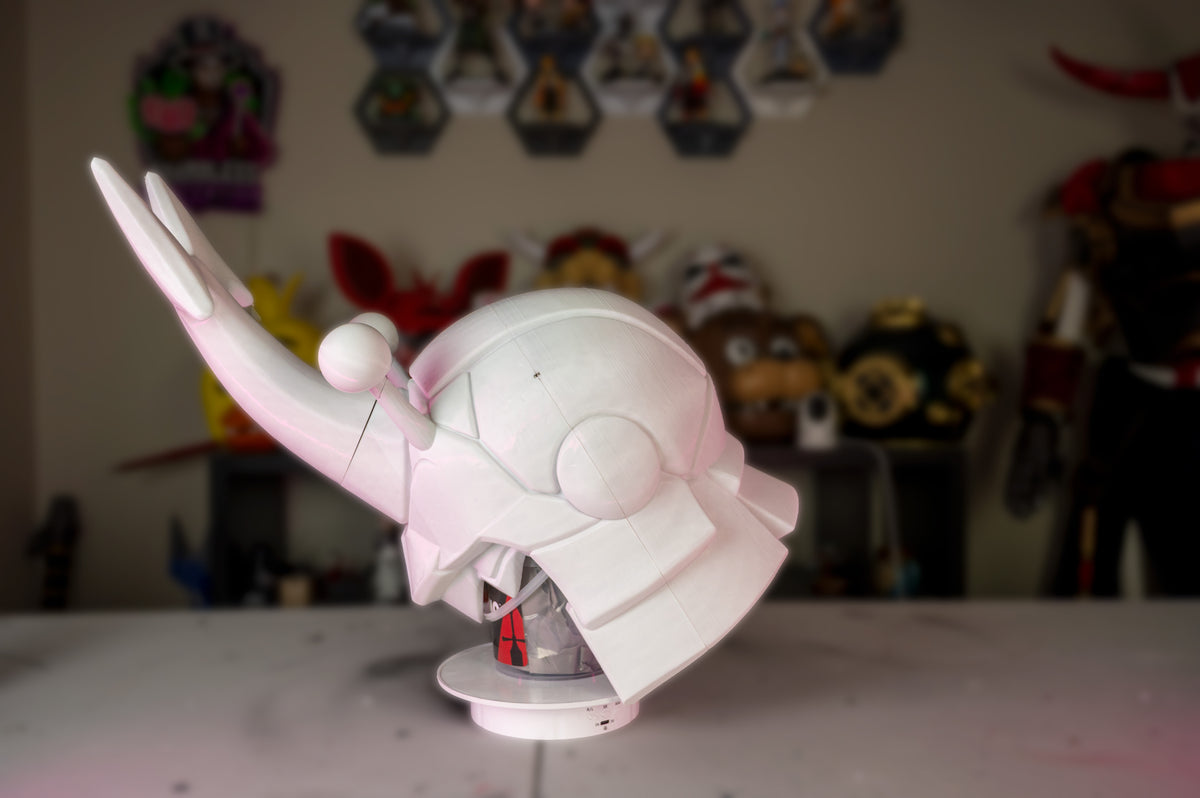 Heracross Helmet | Pokémon Cosplay Helmet | 3D Printed Heracross Costume | Bug Type Cosplay | Anime Convention
