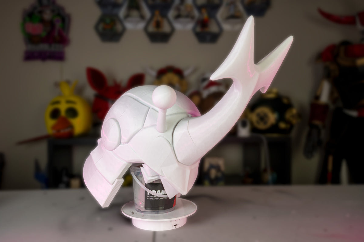 Heracross Helmet | Pokémon Cosplay Helmet | 3D Printed Heracross Costume | Bug Type Cosplay | Anime Convention
