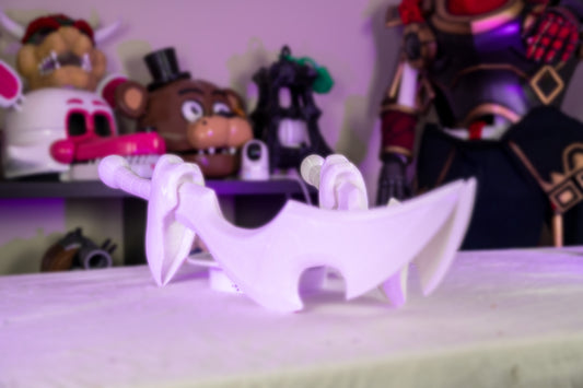 3D Printed Marsh Daggers from Fantasy VR Anime Series 🗡️🎮 • Cosplay Weapon Prop ✨ • Gamer Daggers for Costume or Display 🎭 • Unpainted Kit or Finished 🎨
