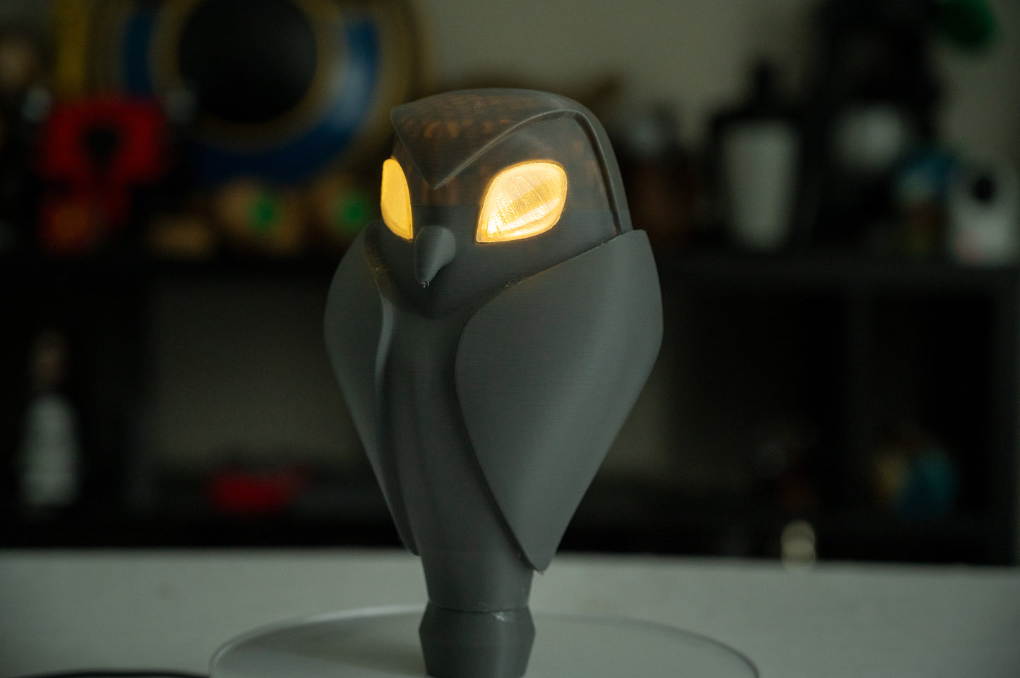 Owl House Staff 3D-Printed Cosplay Prop From Owl House With Light Up Eyes And Staff