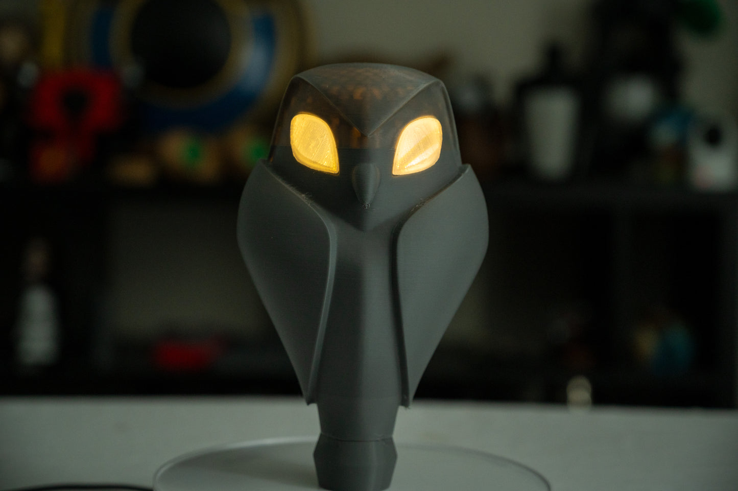 Owl House Staff 3D-Printed Cosplay Prop From Owl House With Light Up Eyes And Staff