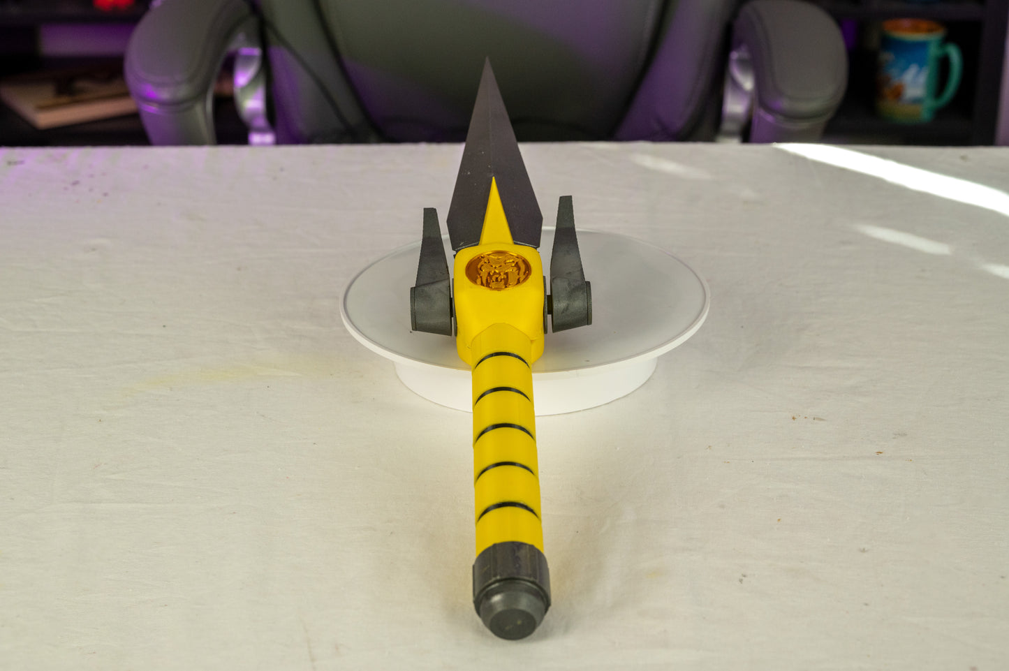 Yellow Ranger Power Daggers Mighty Morphin 3D Printed Cosplay Prop