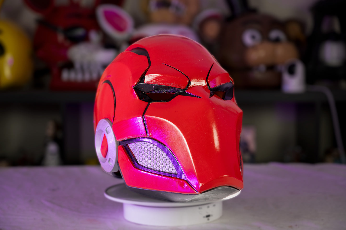 Red Hood Helmet – Jason Todd Inspired | 3D Printed Cosplay Helmet