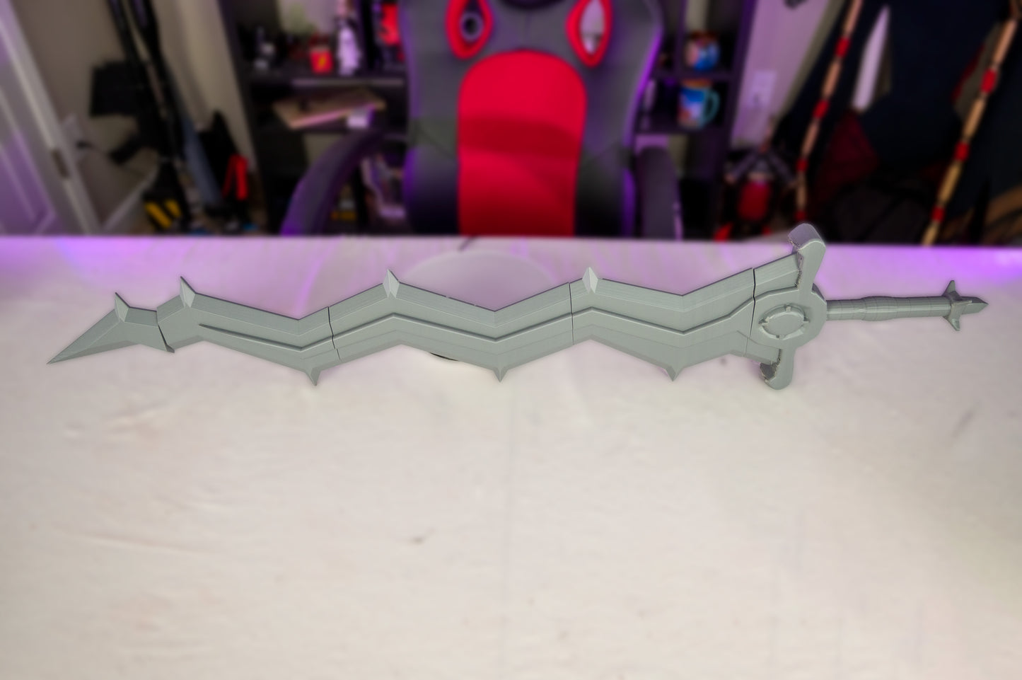 3D Printed Fire Emblem Awakening Robin Levin Sword Weapon Cosplay