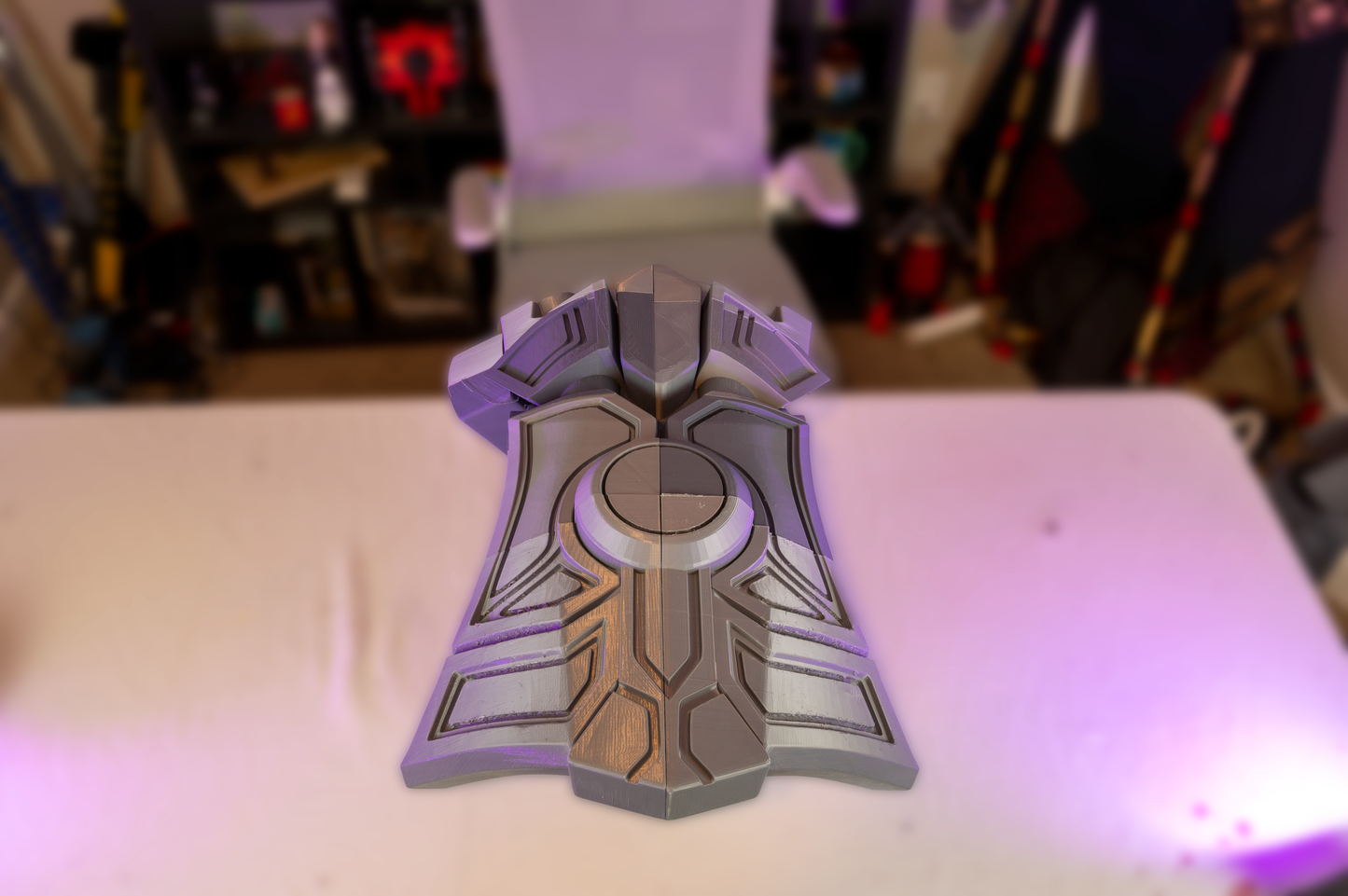 VI League Of Legends Atlas Gauntlets 3D-Printed Cosplay Prop