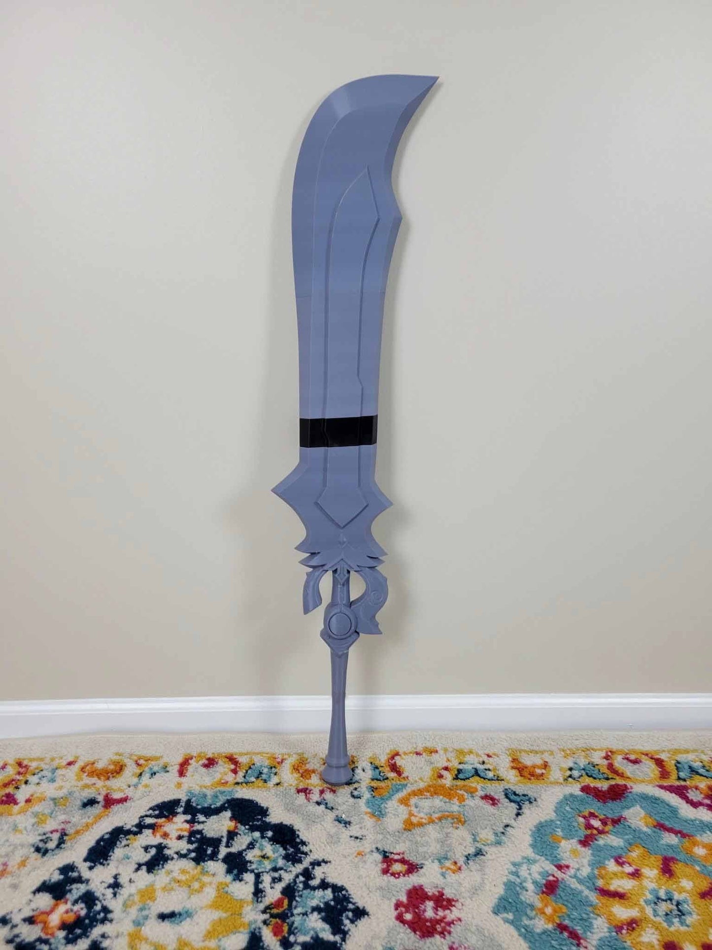 3D Printed BlackCliff Slasher Cosplay Sword From Genshin Impact