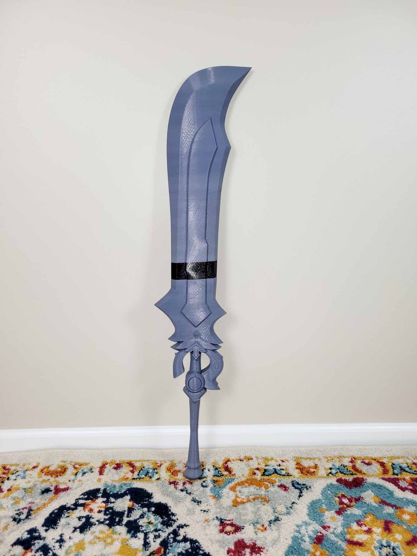 3D Printed BlackCliff Slasher Cosplay Sword From Genshin Impact