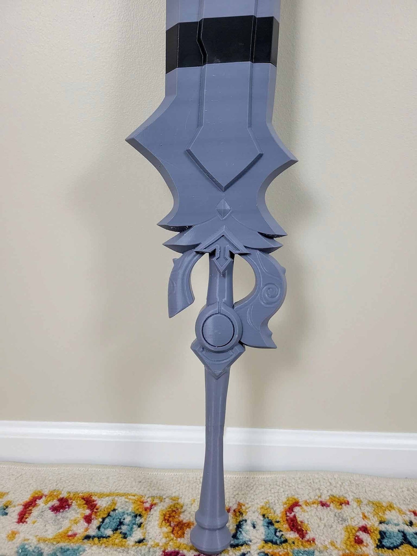 3D Printed BlackCliff Slasher Cosplay Sword From Genshin Impact