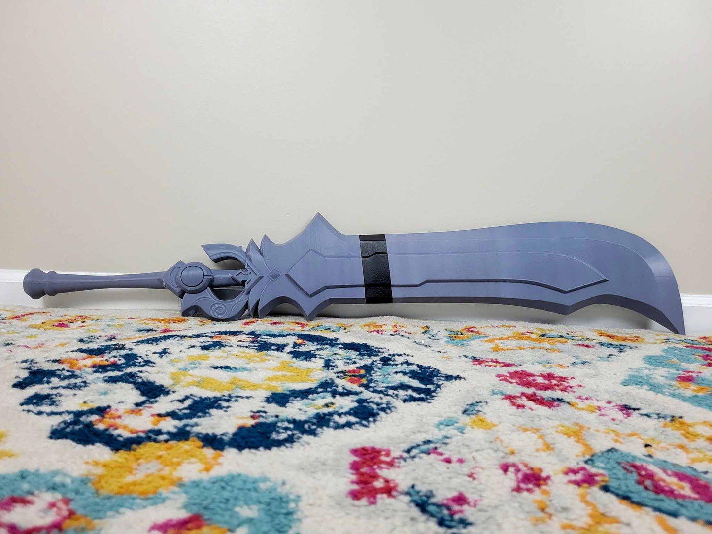 3D Printed BlackCliff Slasher Cosplay Sword From Genshin Impact