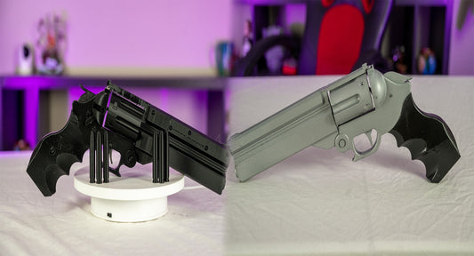 Vash and Knives Prop Blaster TOY NOT REAL Replica Colt .45 Cosplay Anime Video Game Prop For Cosplay