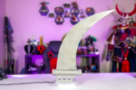 DIY Soul Eater Maka's Scythe 3D Printed Cosplay Prop