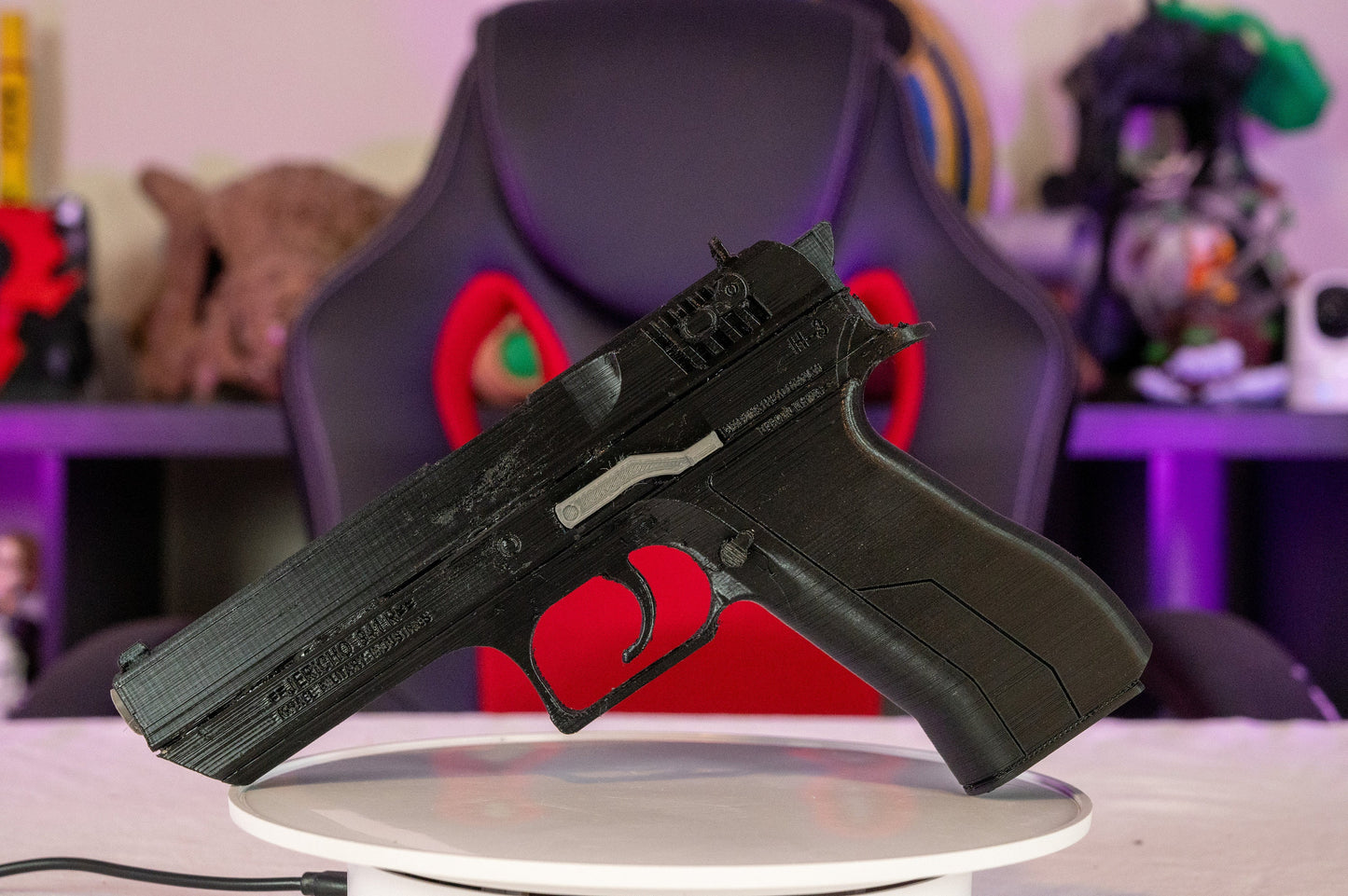 Spike Spiegels Jericho 941 R Cowboy Bebop 3D Printed Cosplay Prop ***NOT A REAL GUN***